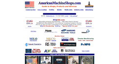 Desktop Screenshot of americanmachineshops.com